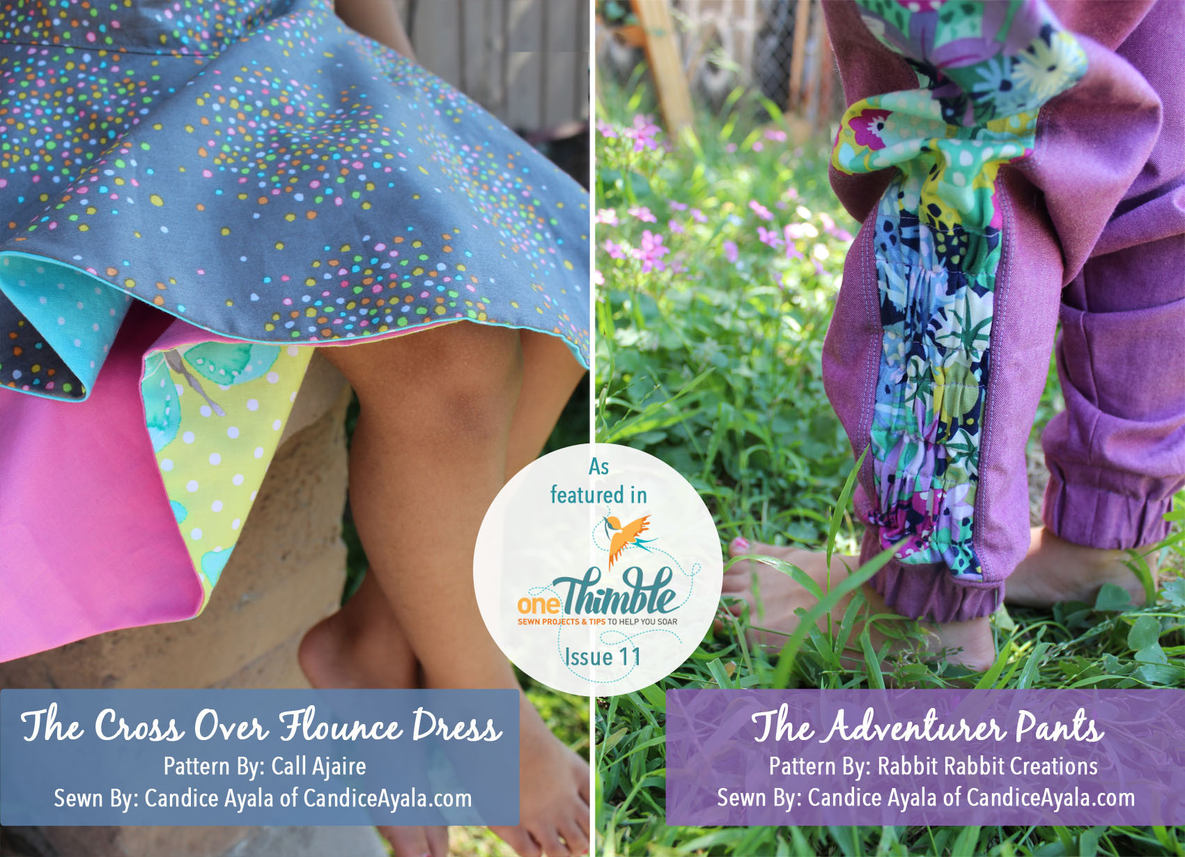 One Thimble Issue 11 Blog Tour Sews by Candice Ayala