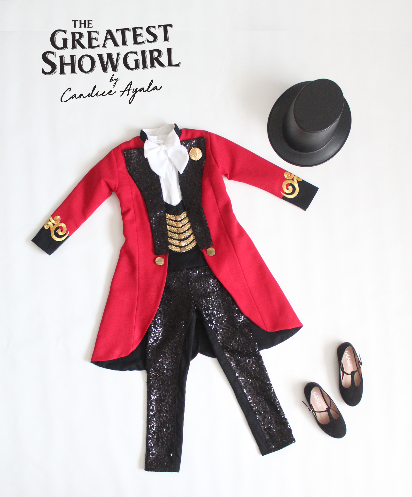 Greatest Showman Costume Circus Birthday Outfit Ringmaster Costume