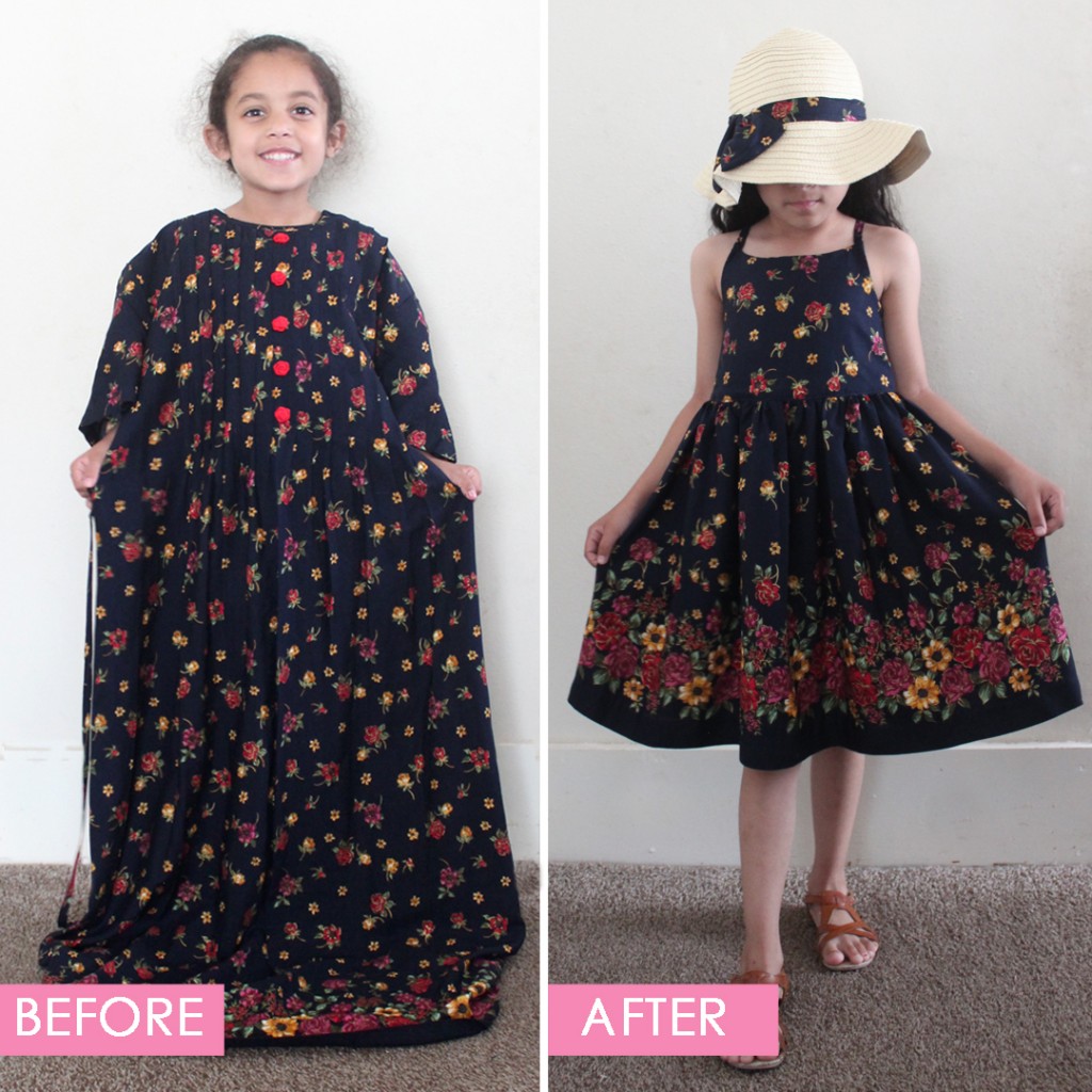 DIY Upcycled Dress by Candice Ayala 