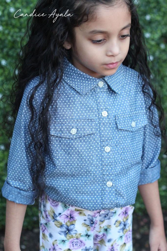 DIY Adult Clothing to Childs Top and Pants by Candice Ayala